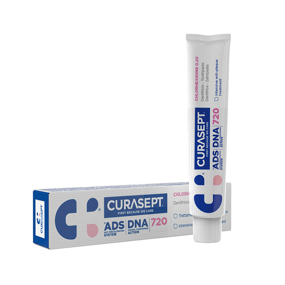 CURASEPT - Οδοντόπαστα Gel 0,20% ADS DNA 720 - 75ml